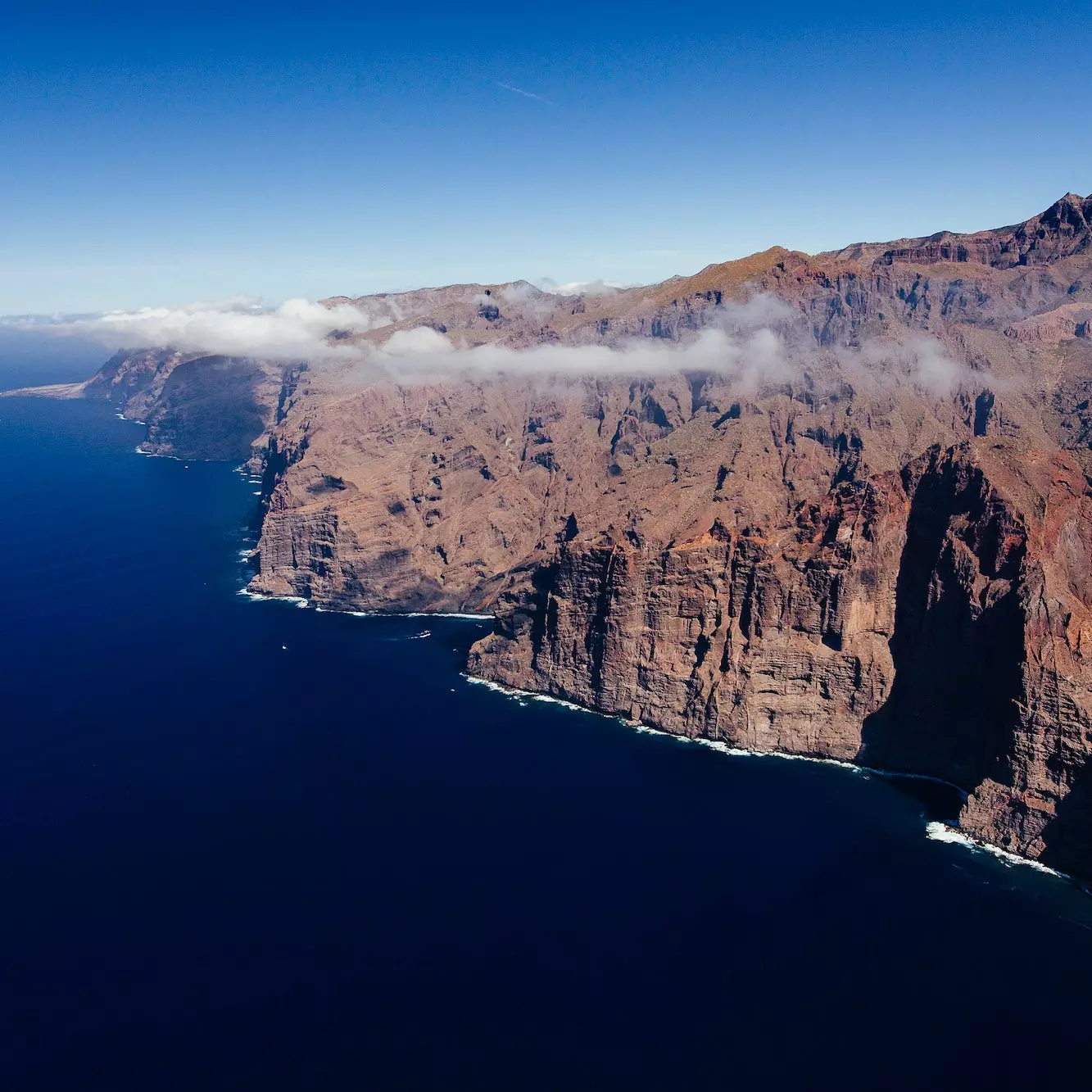 Útes Los Gigantes Tenerife