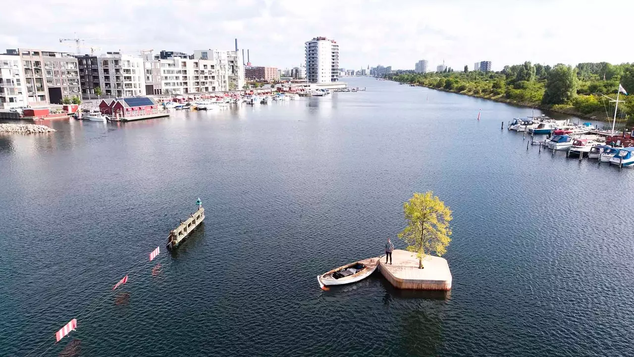 A new island has appeared in Copenhagen!