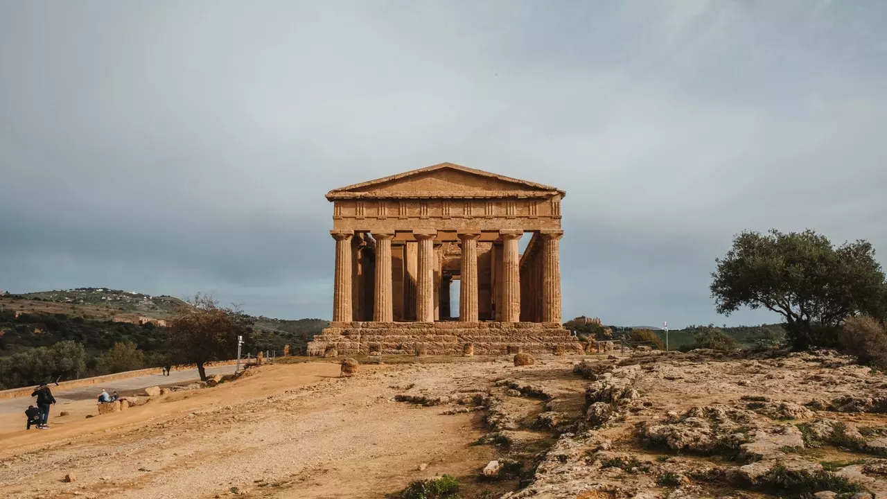 Agrigento och tempeldalen