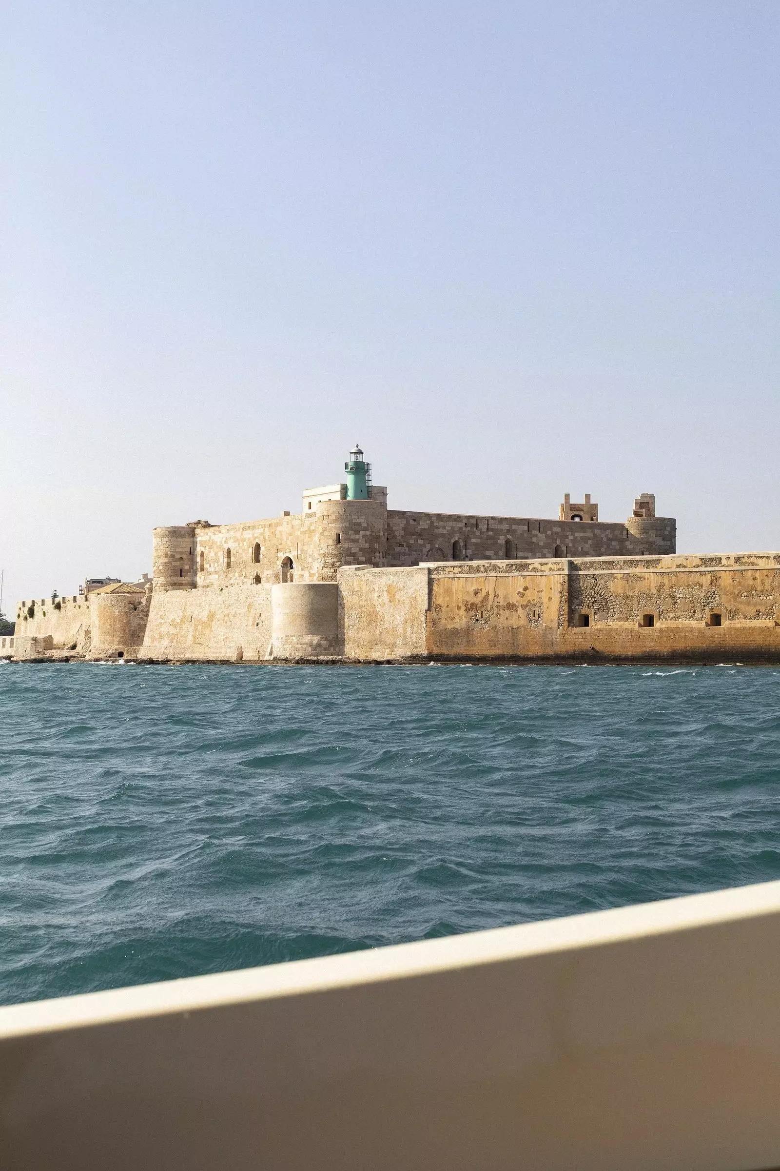 Utsikt från havet av Maniace Castle