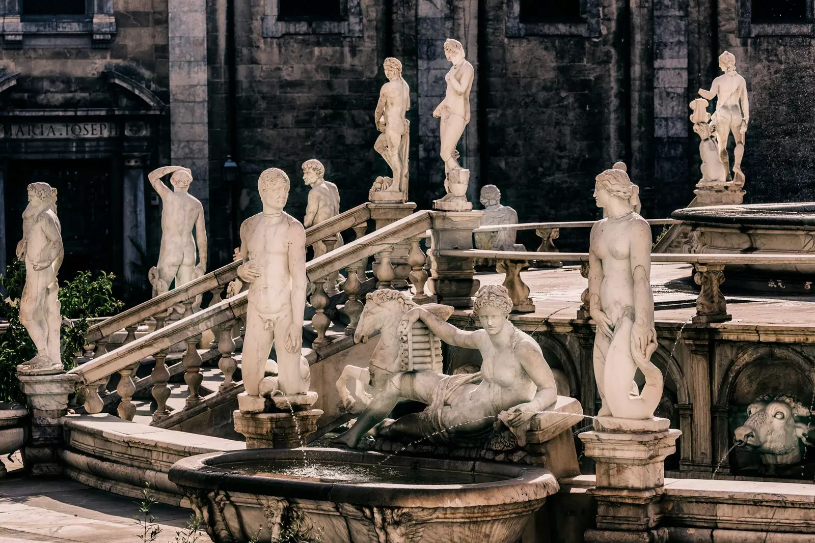 La Fontana Pretoria à Palerme