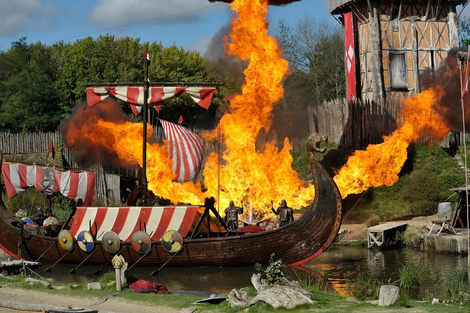 De Vikingslag bij Puy du Fou