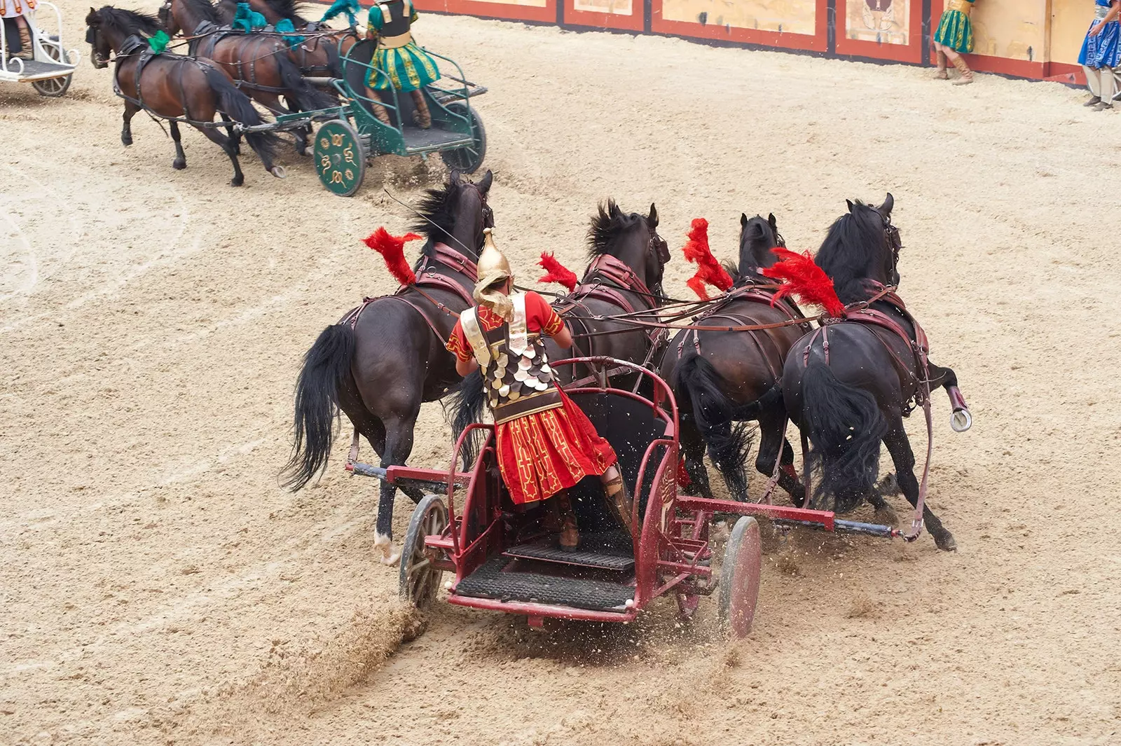 Chariot v Puy du Fou