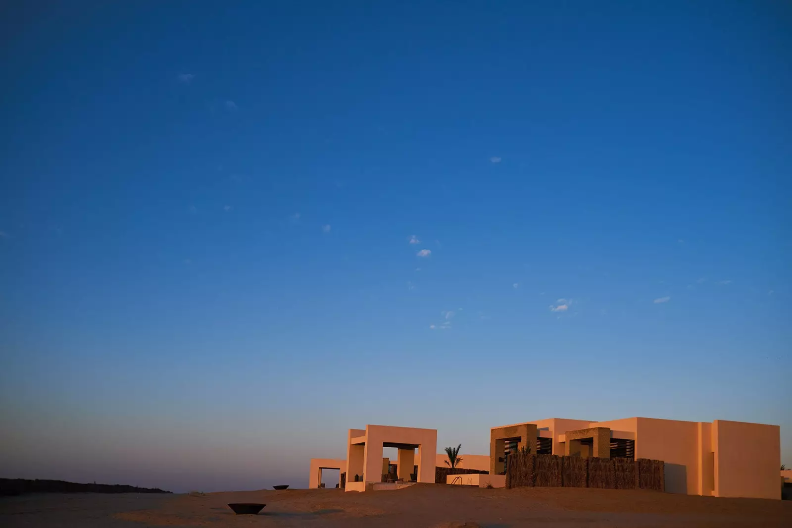 Dune di Onk El Djemal al tramonto