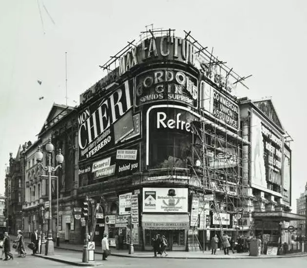 The London Picture Petakan peta untuk bepergian dalam gambar melalui London di masa lalu