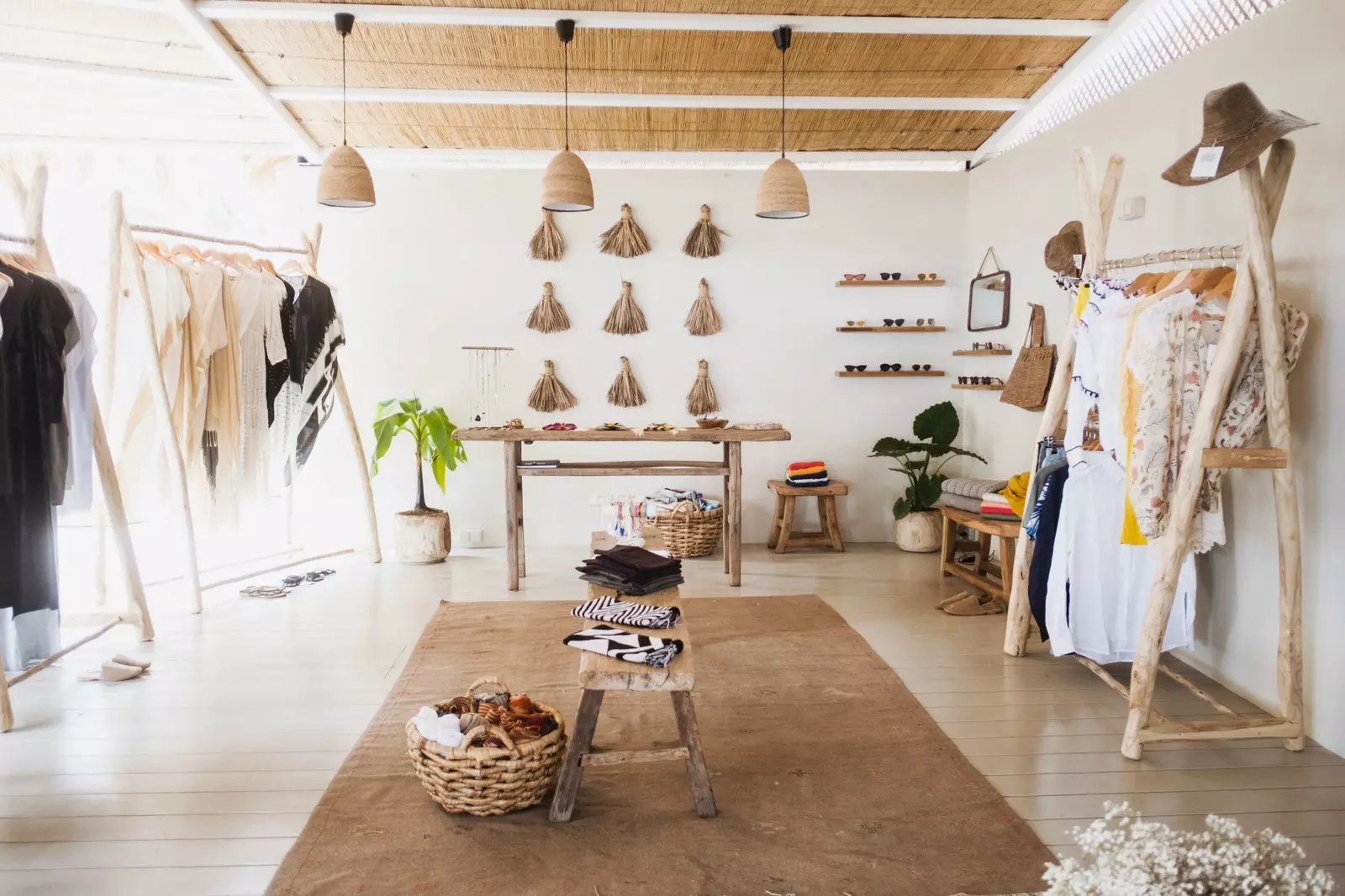 Beachouse Ibiza fashion boutique where you can find alternative and designer pieces.