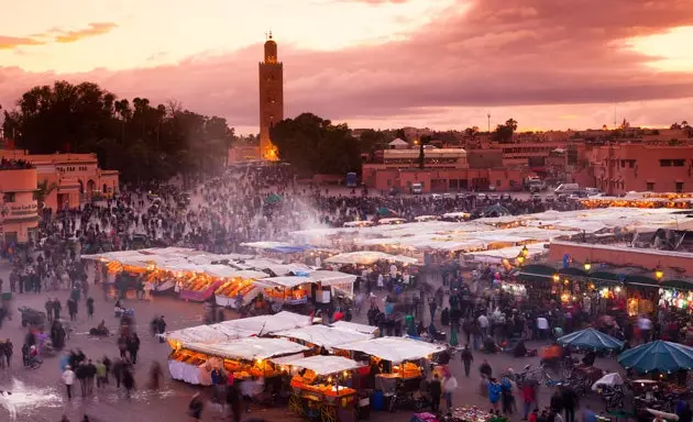 Jemaa el Fna meydanı