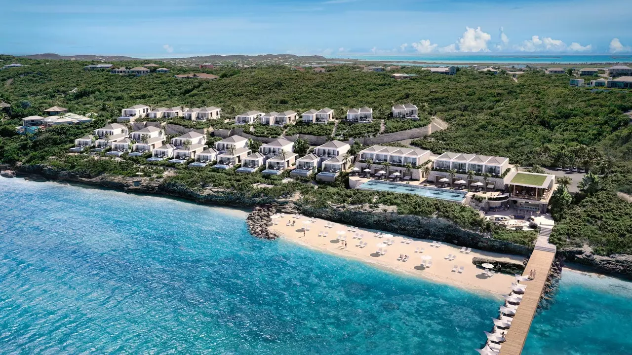 Rock House: nowy ośrodek z największym basenem bez krawędzi na Wyspach Turks i Caicos