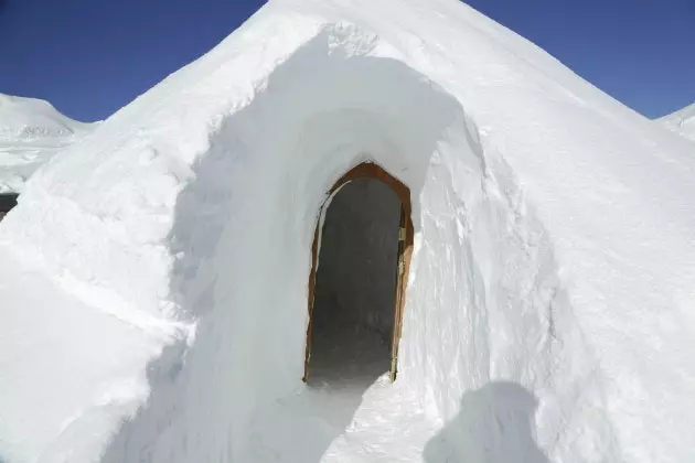 Iglu hotel v Andori