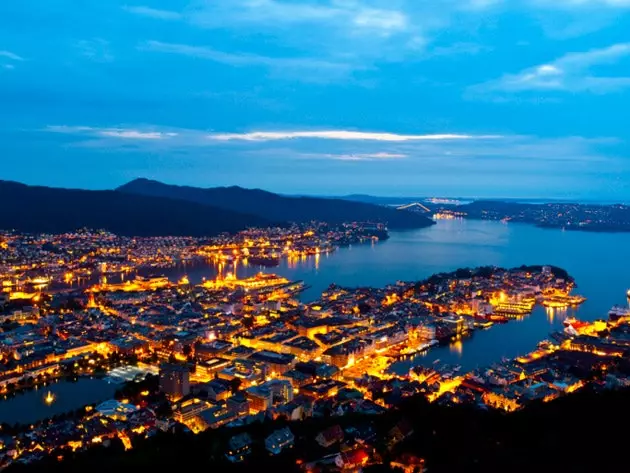 Bergen from Mount Floyen