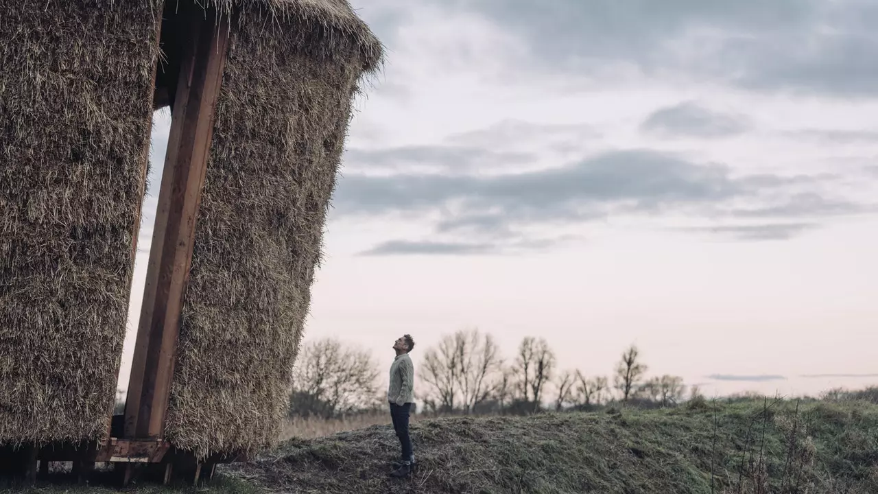 Moeder, de installatie die je uitnodigt om los te koppelen in de natuur van het Verenigd Koninkrijk