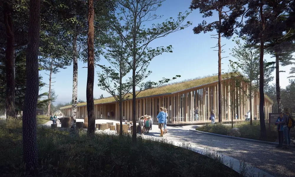 Wood wordt de hoofdrolspeler van het nieuwe Museum of Forest Finn Culture.