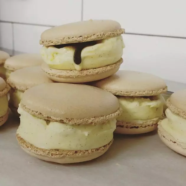 macaron fagylalt