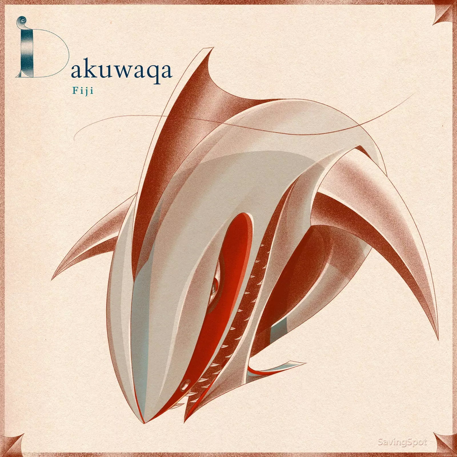 Illustration of the Dakuwaqa.