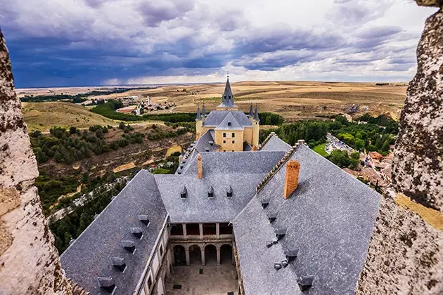 Utsikten fra Alczar i Segovia