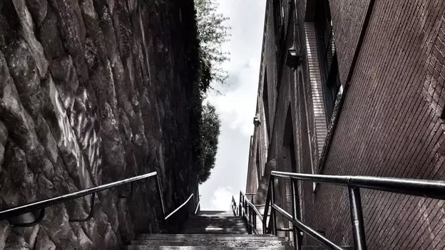 The stairs of 'The Exorcist', new official tourist attraction in Washington