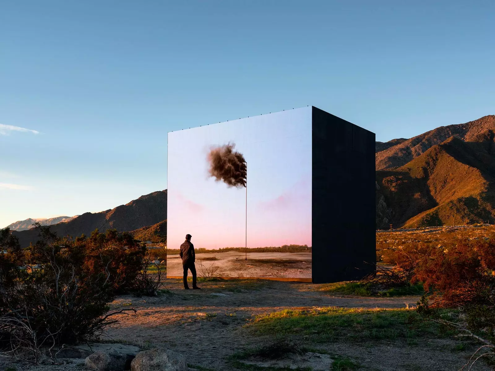 L'installazione di John Gerrad nella Coachella Valley