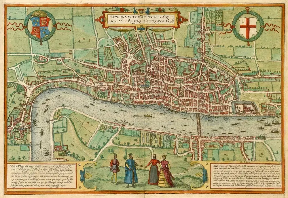 The murder map of medieval London.