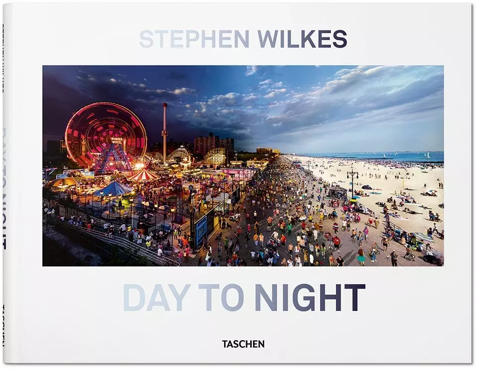 Copertina del volume 'Stephen Wilkes. Dal giorno alla notte di Taschen'