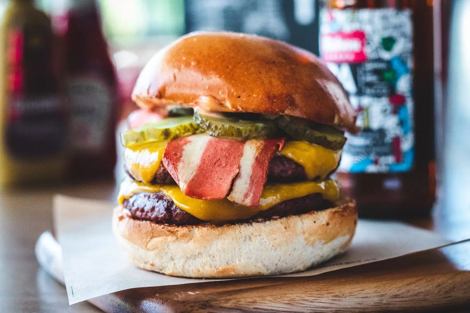 Veggie burger van New York Burger