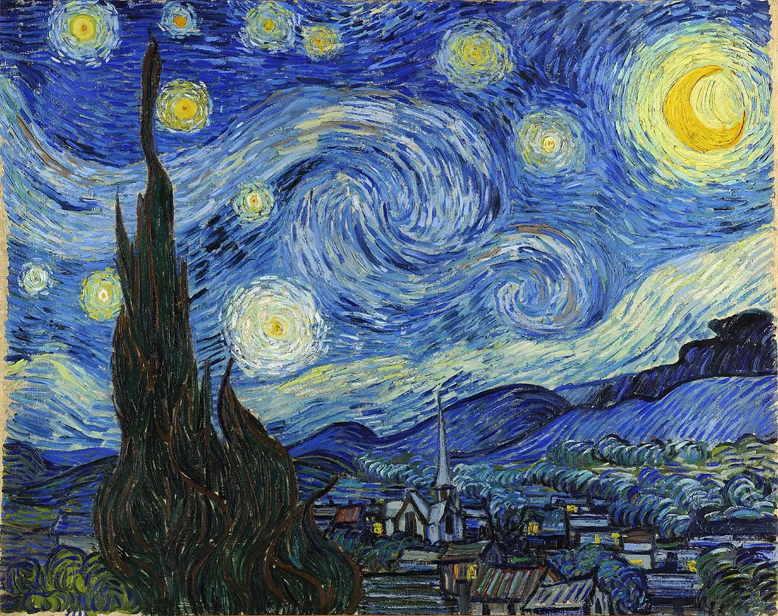 Den Don McLean gouf vum Van Gogh sengem 'The Starry Night' inspiréiert fir 'Vincent' ze komponéieren.