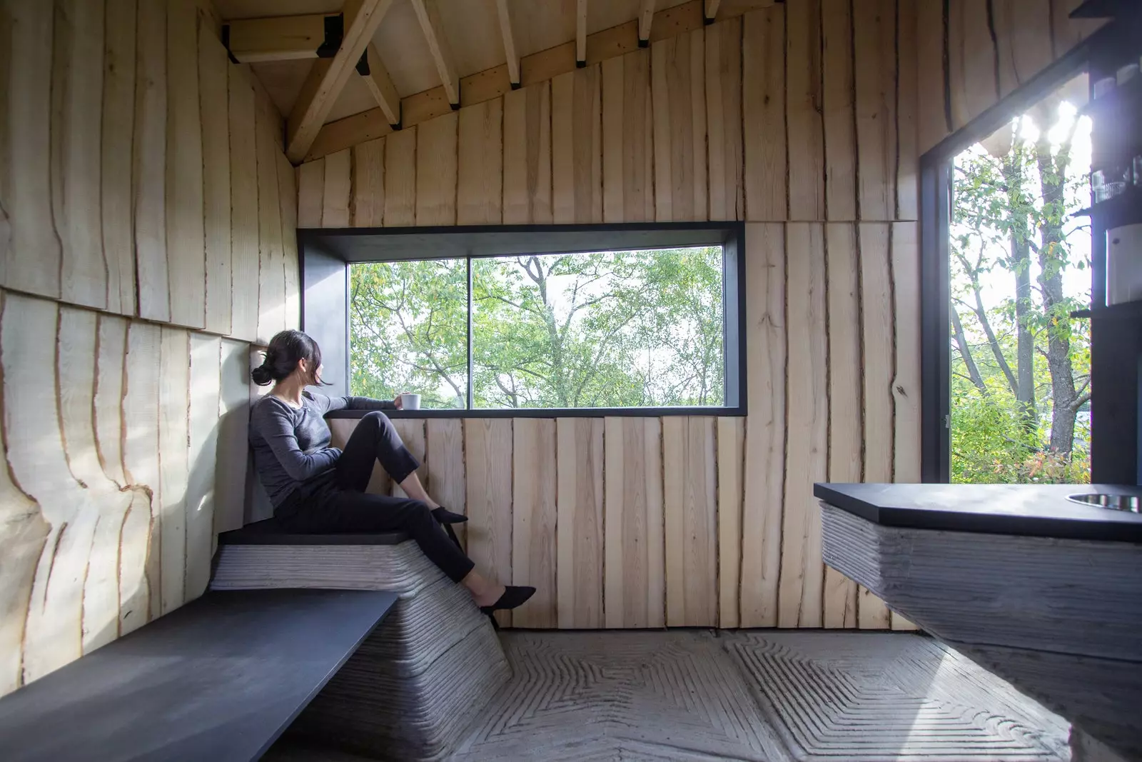 HANNAH'S CABIN INTERIOR