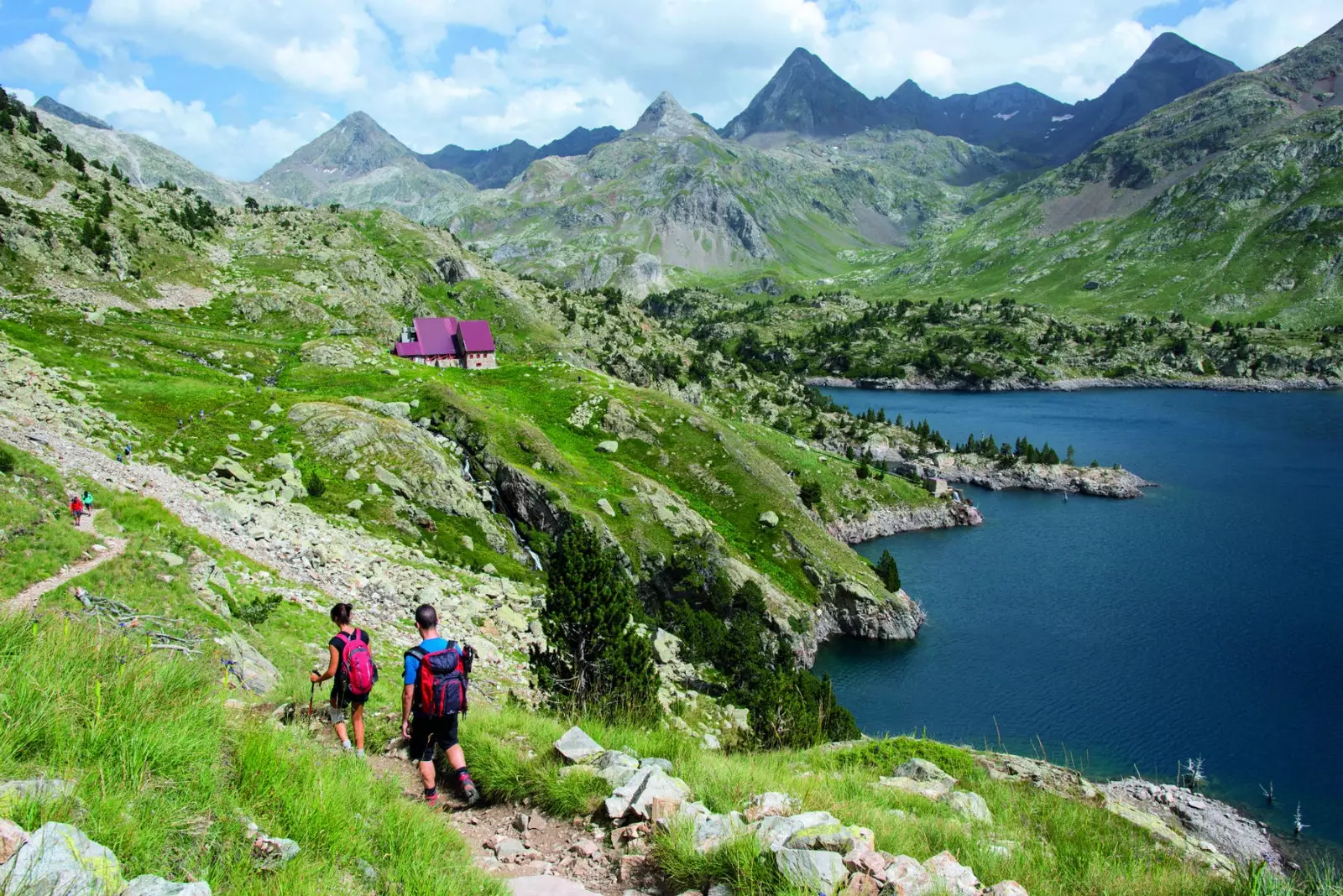 Route à travers les Pyrénées