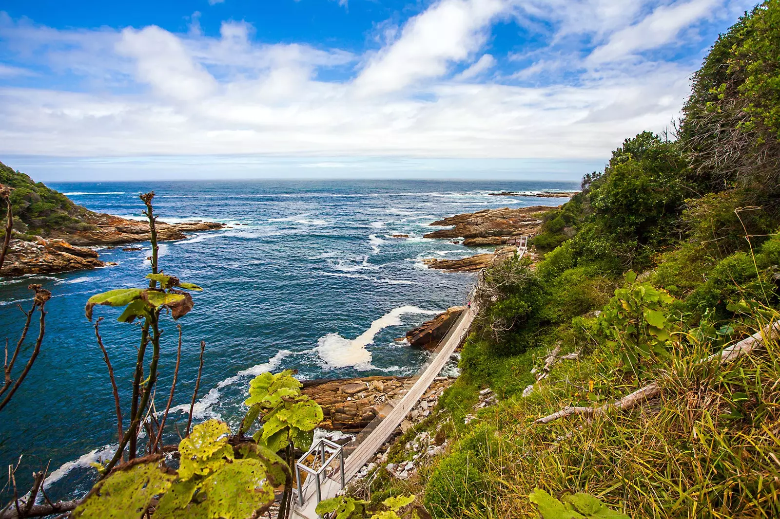 Garden Route, Güney Afrika'daki muhteşem yerlerden geçiyor