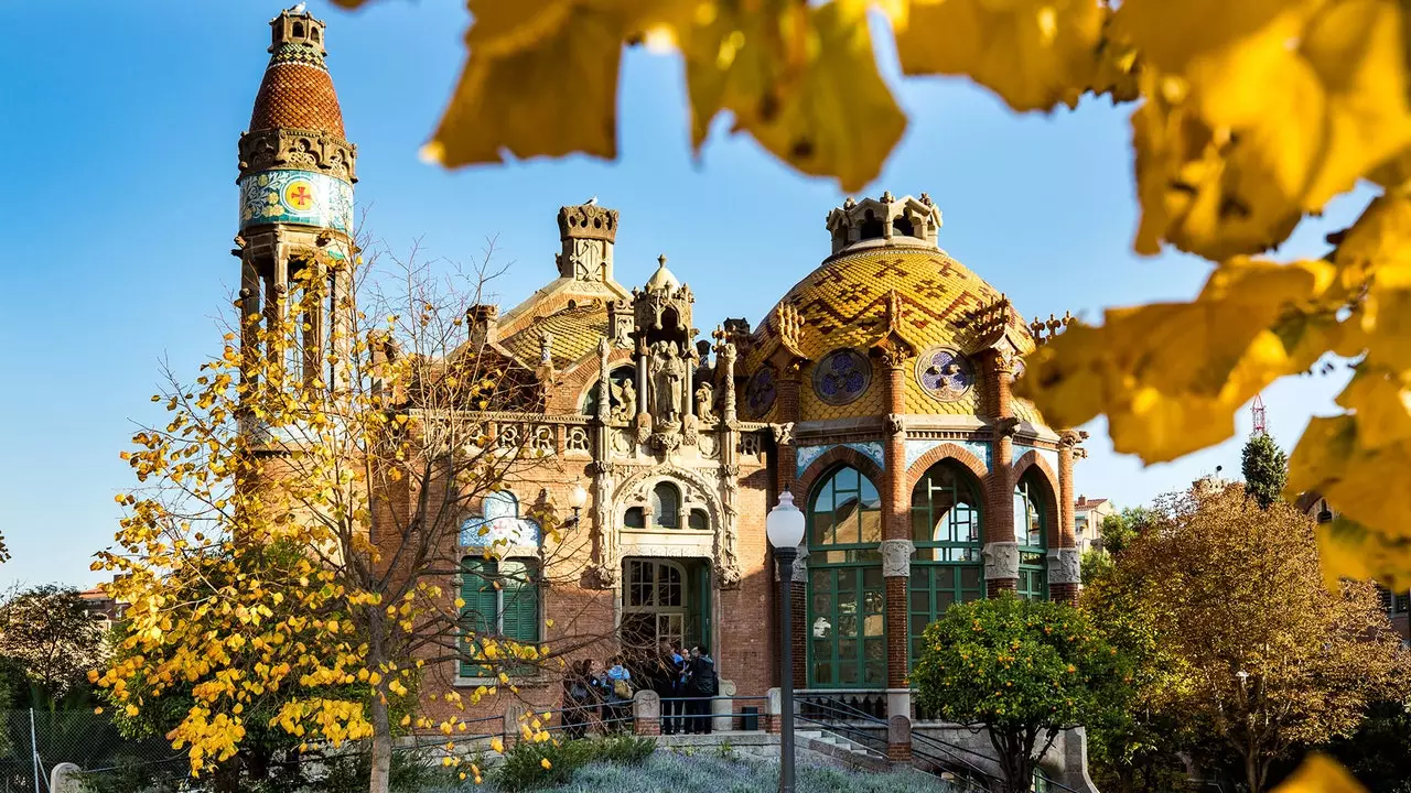 Sant Pau modernista helye