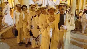 The white carnival of La Palma