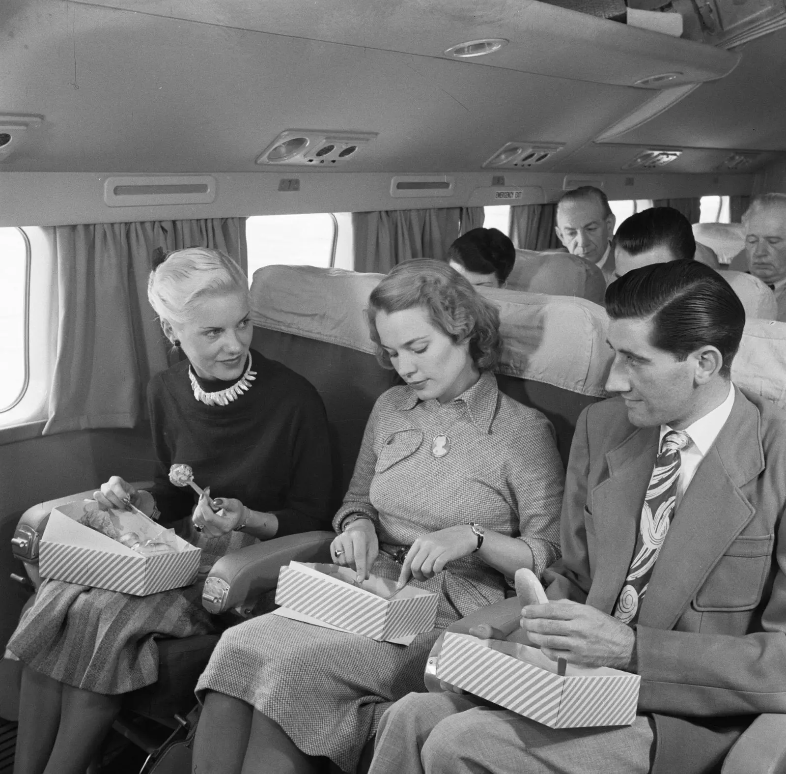 Реклама KLM 1950-х років