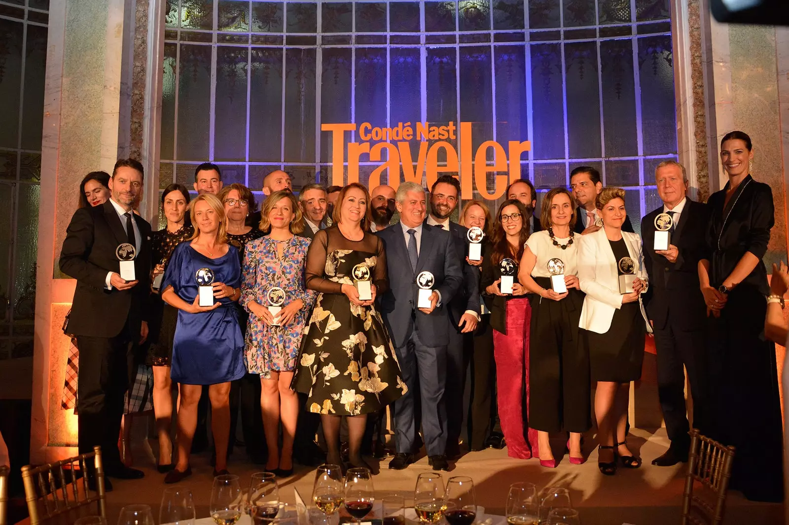 Traveller Awards 2018 eine Nacht, um auf die Exzellenz des Reisens anzustoßen