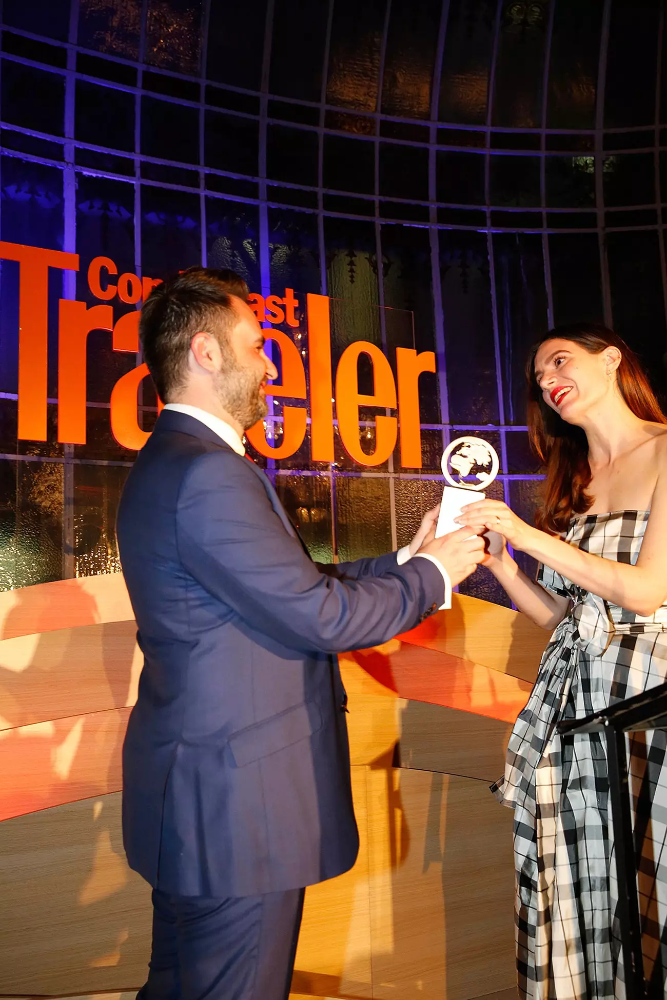 Traveller Awards 2018 noc, aby wznieść toast za podróżniczą doskonałość