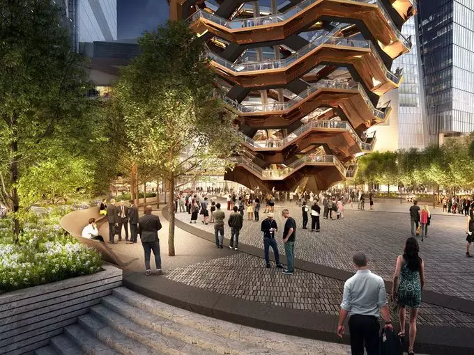 Fasilitas Pusat Vessel Hudson Yards