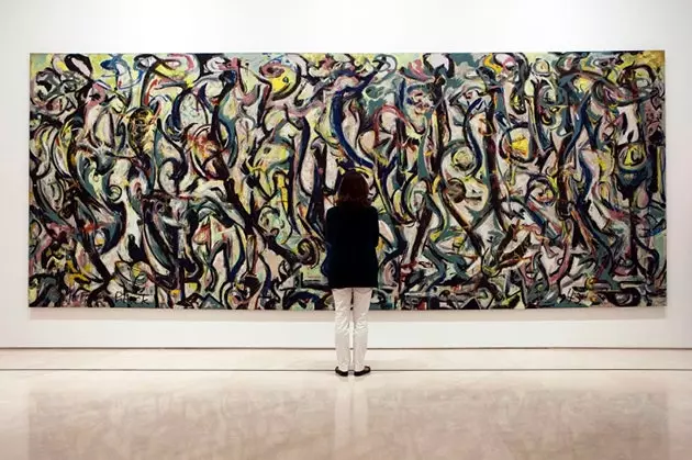 Il 'murale. Jackson Pollock. L'energia resa visibile' sarà visibile fino all'11 settembre al Museo Picasso di Malaga