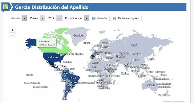 Você quer saber quanto seu sobrenome é usado no mundo? Este site revela para você