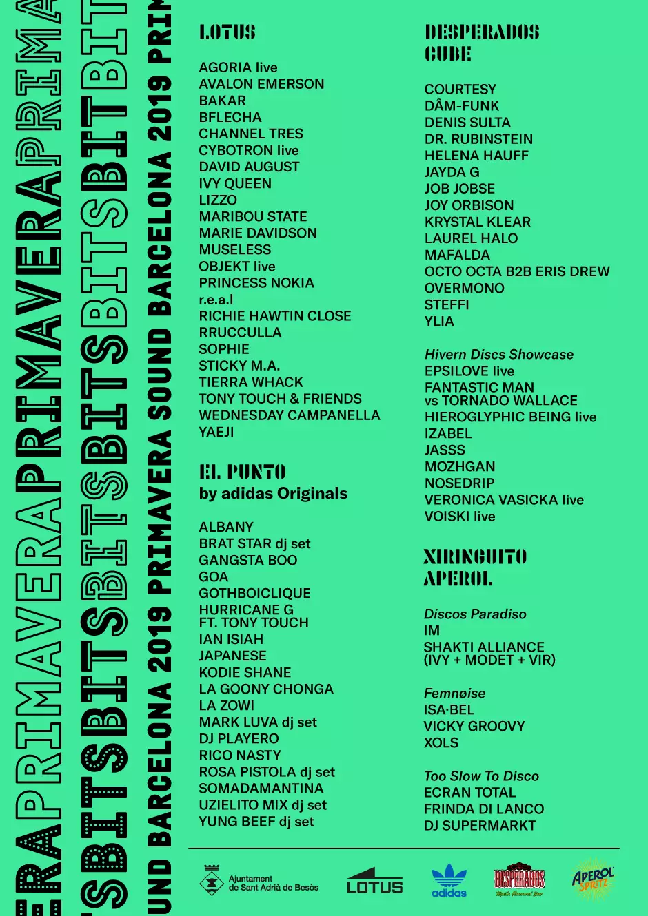 Primavera BITS plakat