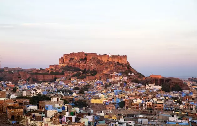 De Mehrangarh Fort zu Jodhpur