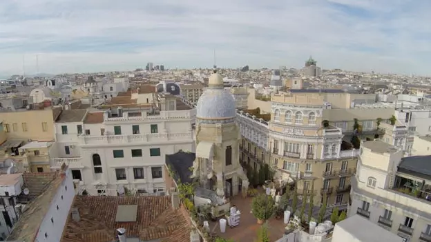 Madrid: Cocktailer mat Vue op d'Mëttelmier