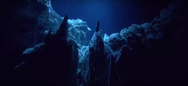 Image of the Abyss Challenge taken by the James Cameron expedition