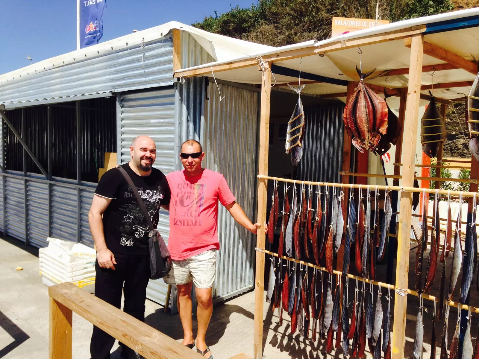 Francisco Ramón Snchez Grand Cru sommelier og Ricardo Díaz Carmona ejer på Secadero Goroztiza Ceuta