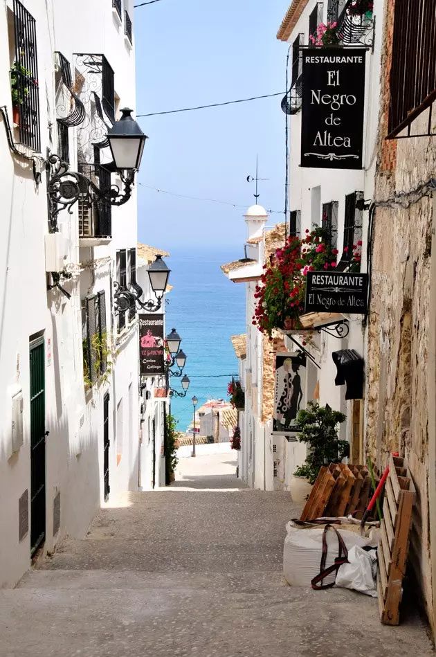 Les ruelles d'Altea