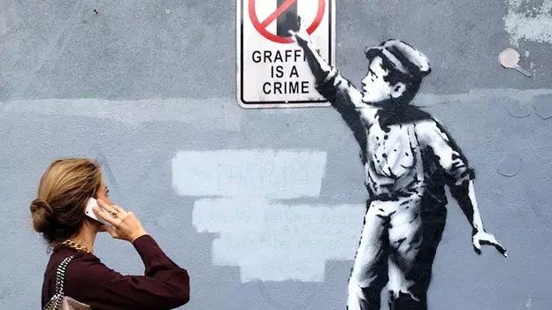 Gincana de Banksy em Nova York: o difícil é chegar na hora