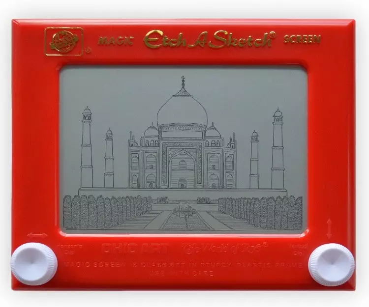 Jane Labowitch the artist who traveled to India to draw it with... Telesketch