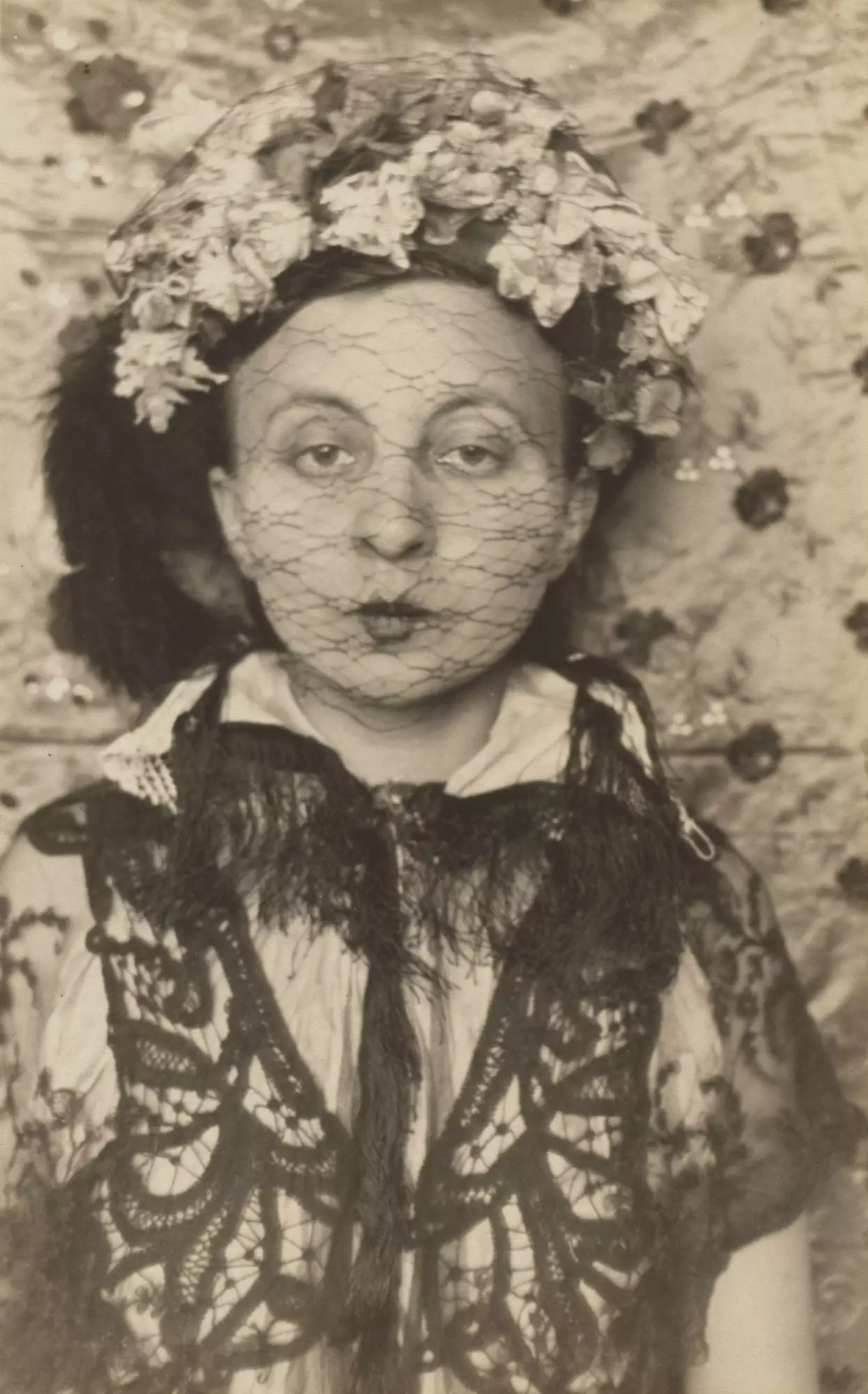 SelfPortrait with Veil Gertrud Arndt