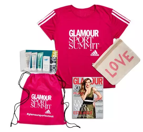 Glamour Sport Summit By Adidas välkomstpaket