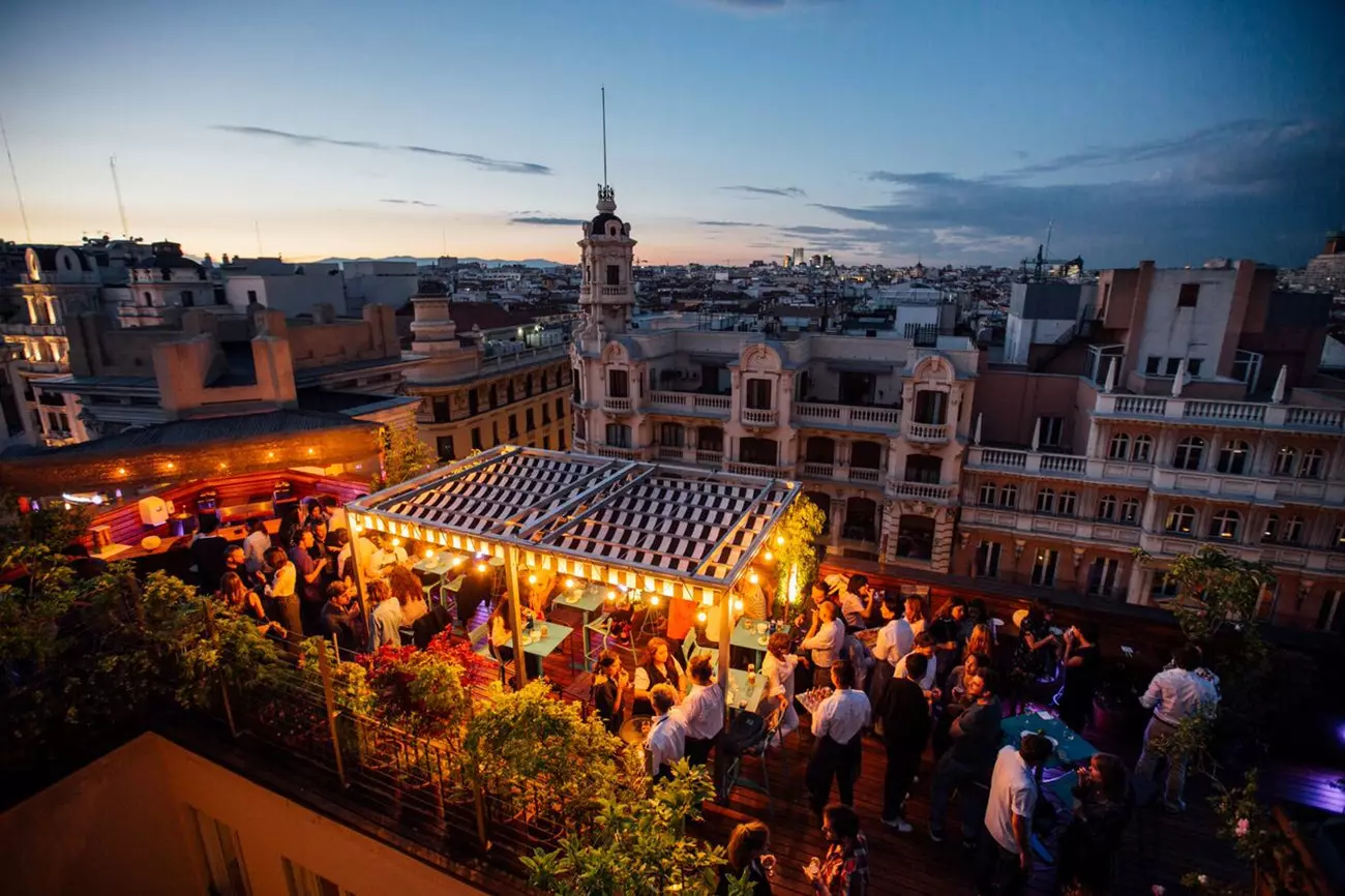 A Cielo Abierto os terraços dos hotéis em Madrid estão cheios de atividades