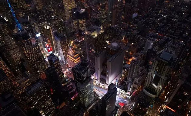 Times Square iz zraka najmirnije mjesto za vidjeti