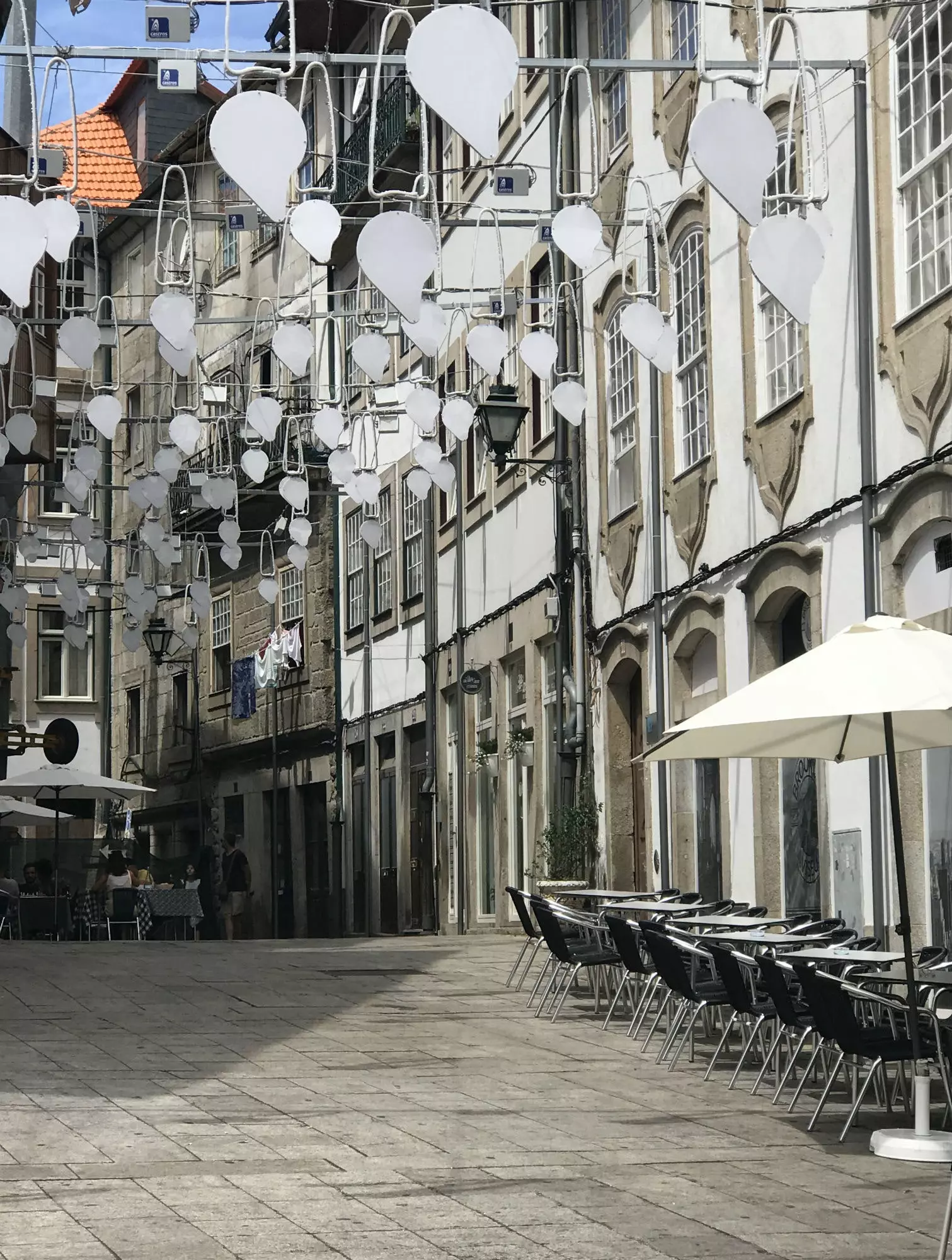 Terrasse du bar Brooklyn Viseu.