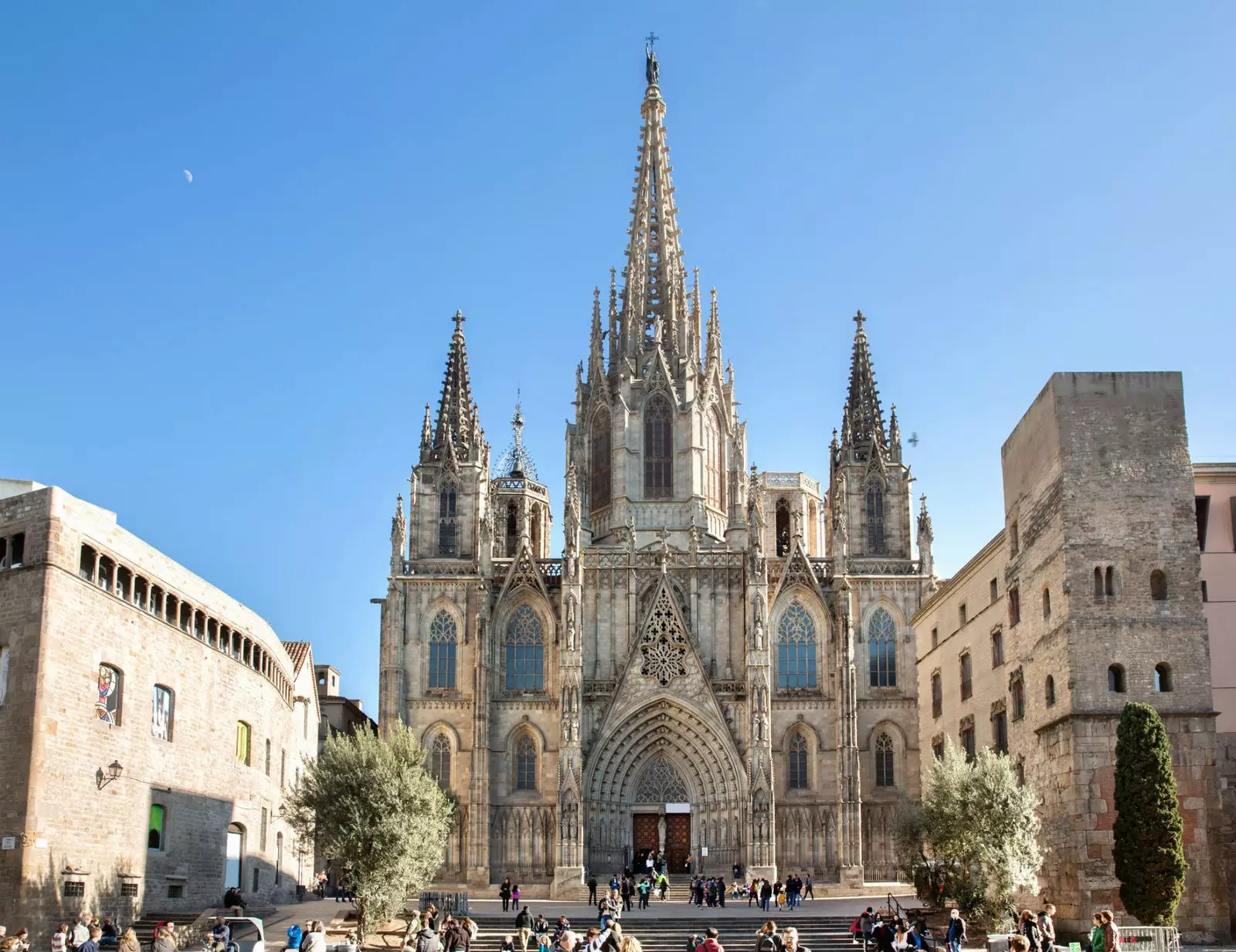 La Catedral de Barcelona.